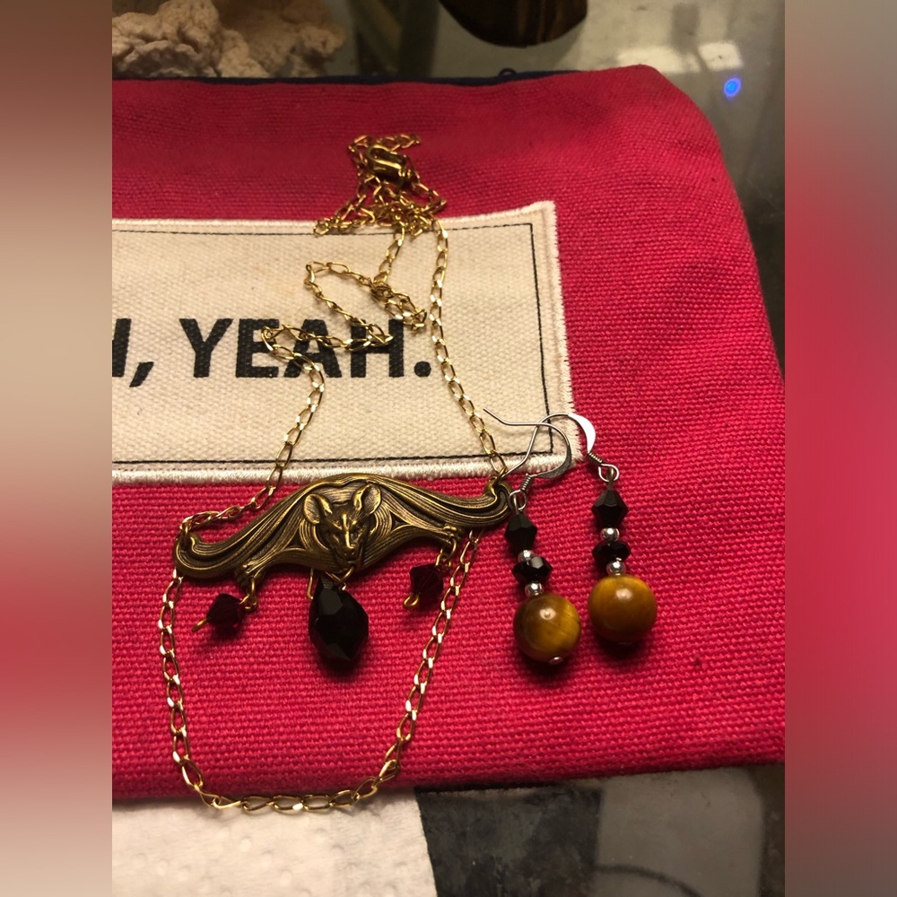 Batty Goth Jewelry Set- 154A $35 or $30 w/offer